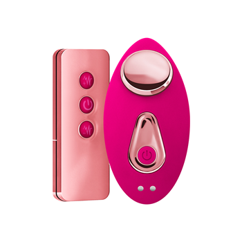 Chantilly - Slipvibrator met afstandsbediening (Roze)